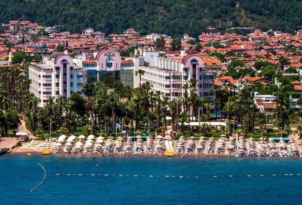 Plaża przy hotelu Aqua Marmaris
