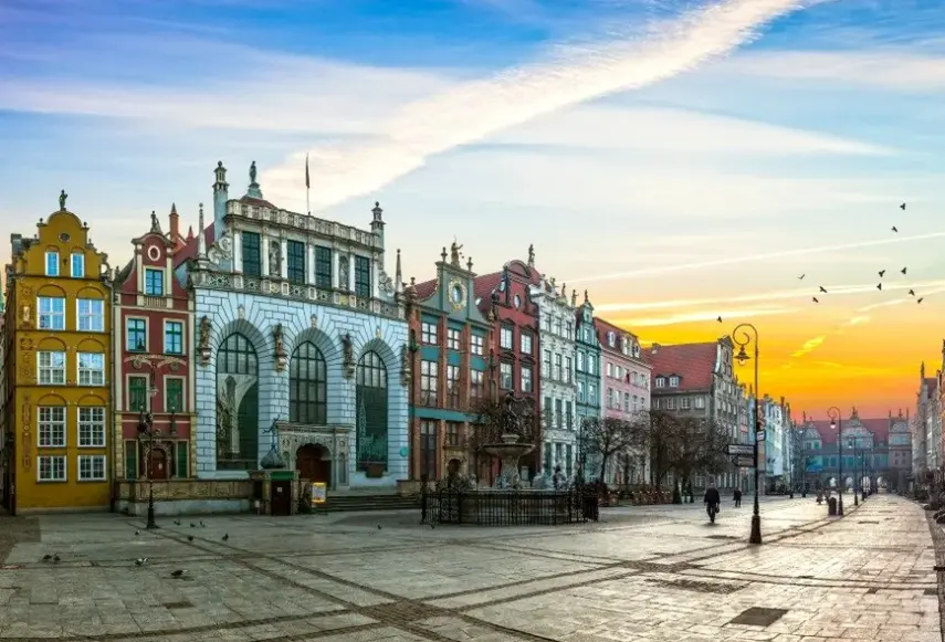 Widok z hotelu Arena Expo (Gdańsk)