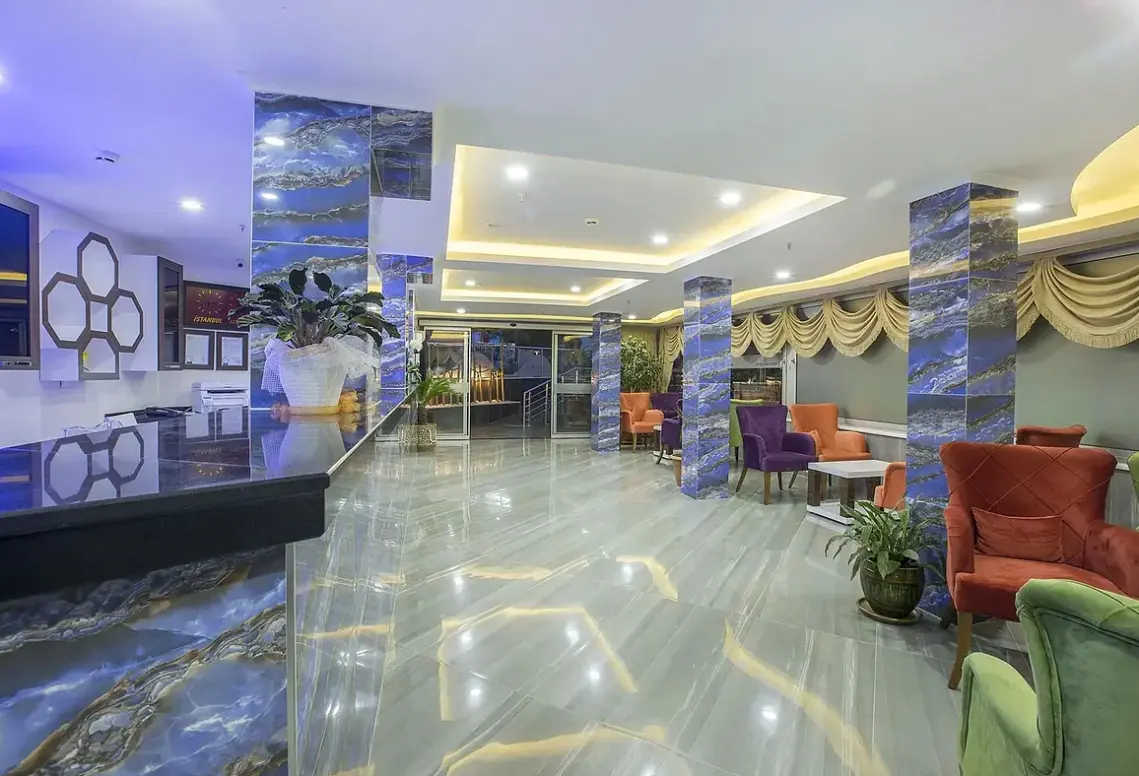 Lobby hotelu Arsi Enfi City Beach