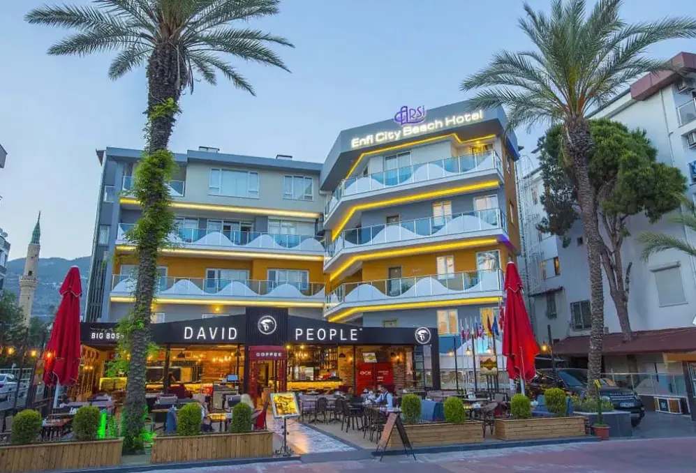 Obiekt hotelu Arsi Enfi City Beach
