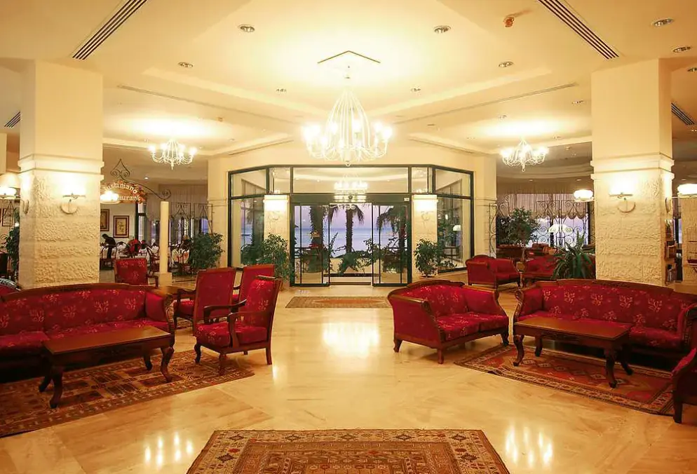 Lobby hotelu Aska Just in Beach