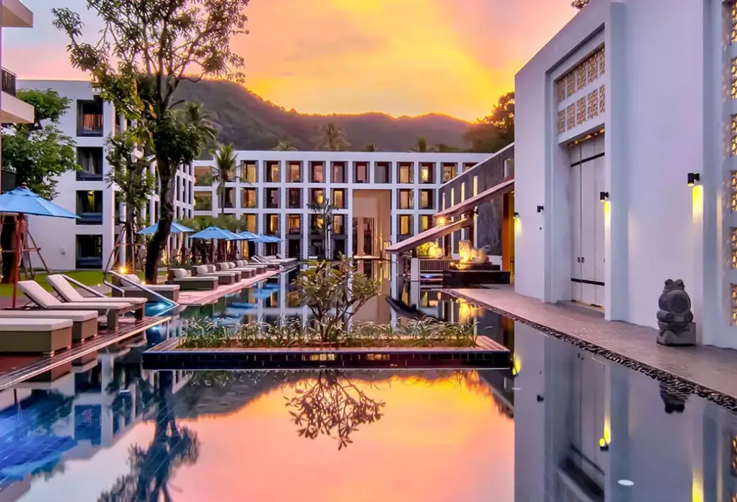 Basen w hotelu Awa Resort Koh Chang