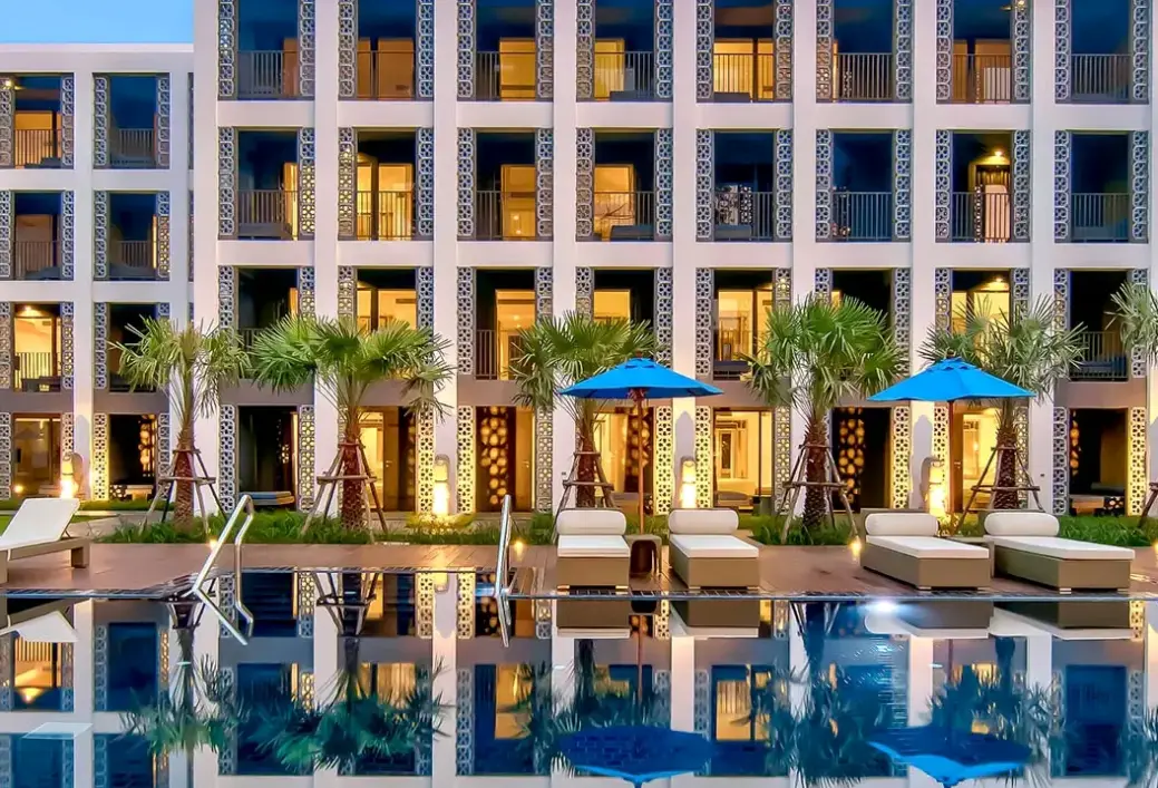 Basen w hotelu Awa Resort Koh Chang
