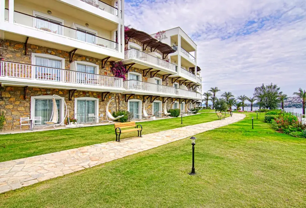 Plaża przy hotelu Baia Bodrum