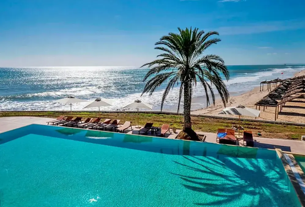 Basen w hotelu Bel Azur Thalasso & Bungalows (ex Novostar Bel Azur)