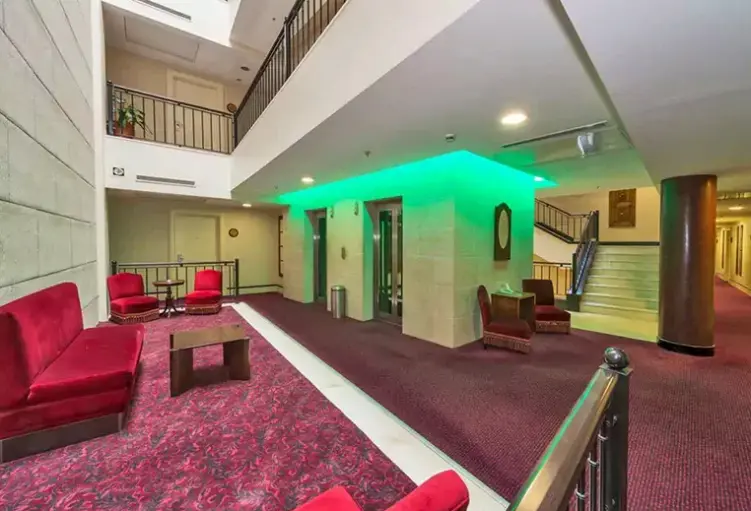 Lobby hotelu Beyaz Saray