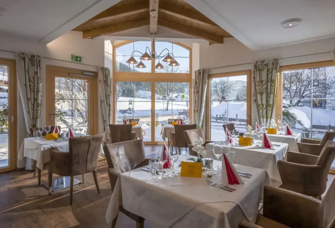 Restauracja i jedzenie w hotelu Bichlingerhof