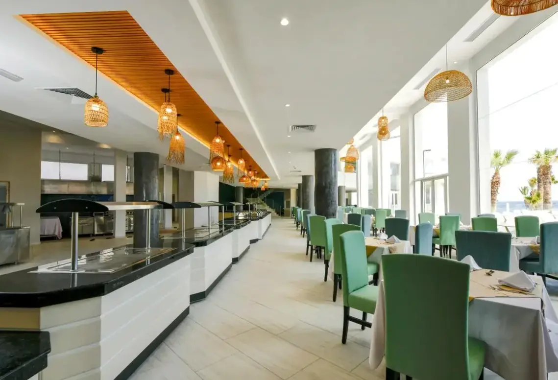 Restauracja i jedzenie w hotelu Blue Beach Monastir
