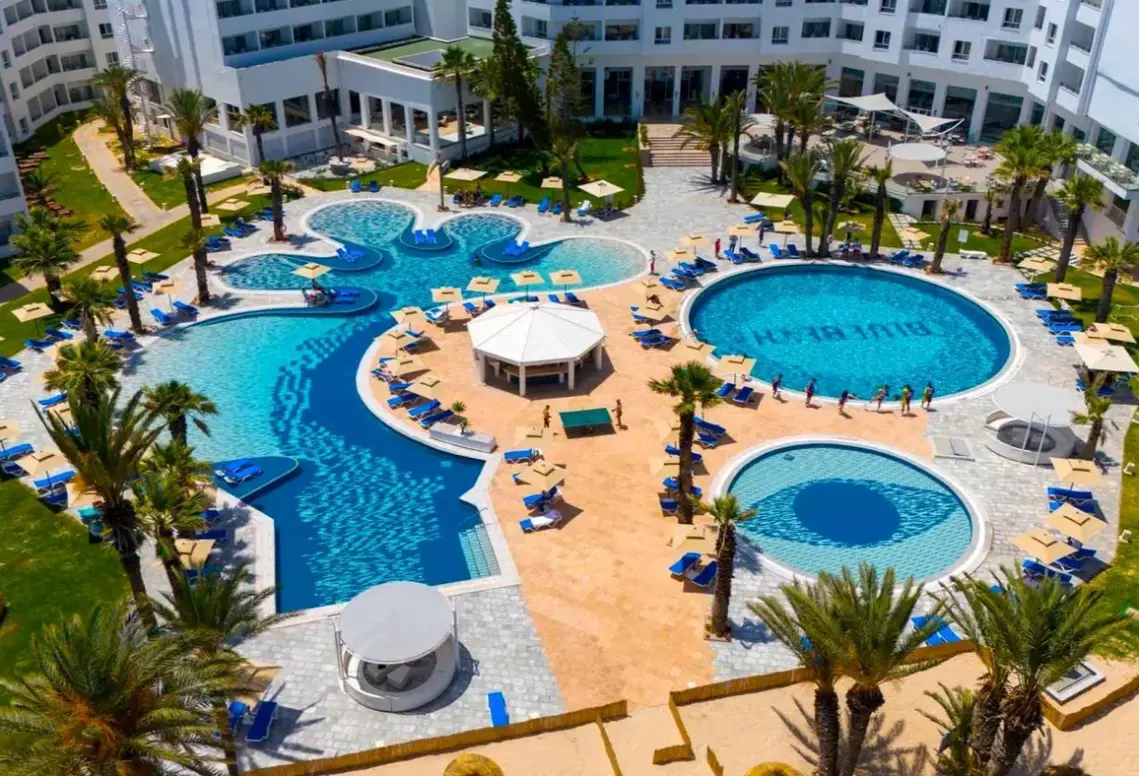 Basen w hotelu Blue Beach Monastir