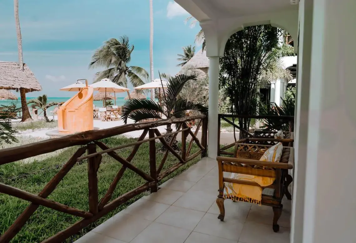 Widok z hotelu Blue Oyster