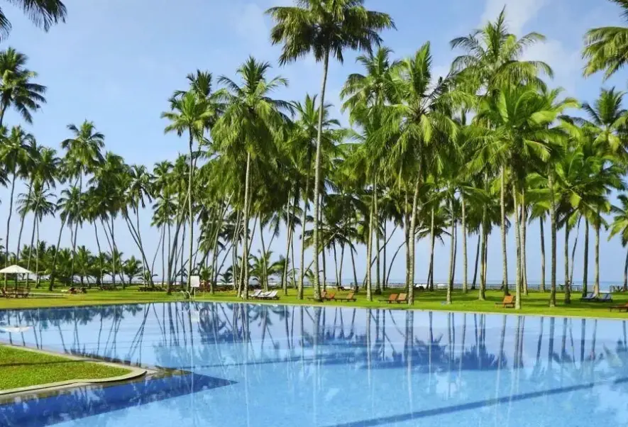 Basen w hotelu Blue Water (Wadduwa)