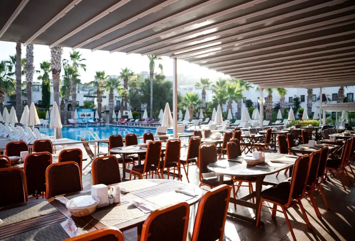 Basen w hotelu Bodrum Anadolu