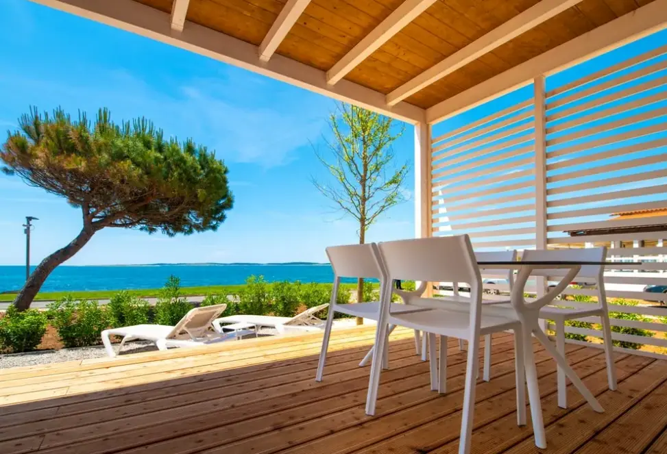 Plaża przy hotelu Camping Arena Kazela (Medulin)
