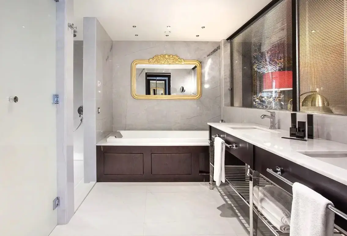 Łazienka w pokoju hotelu Charisma Deluxe (Kusadasi)