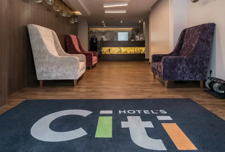 Lobby hotelu Citi Wrocław