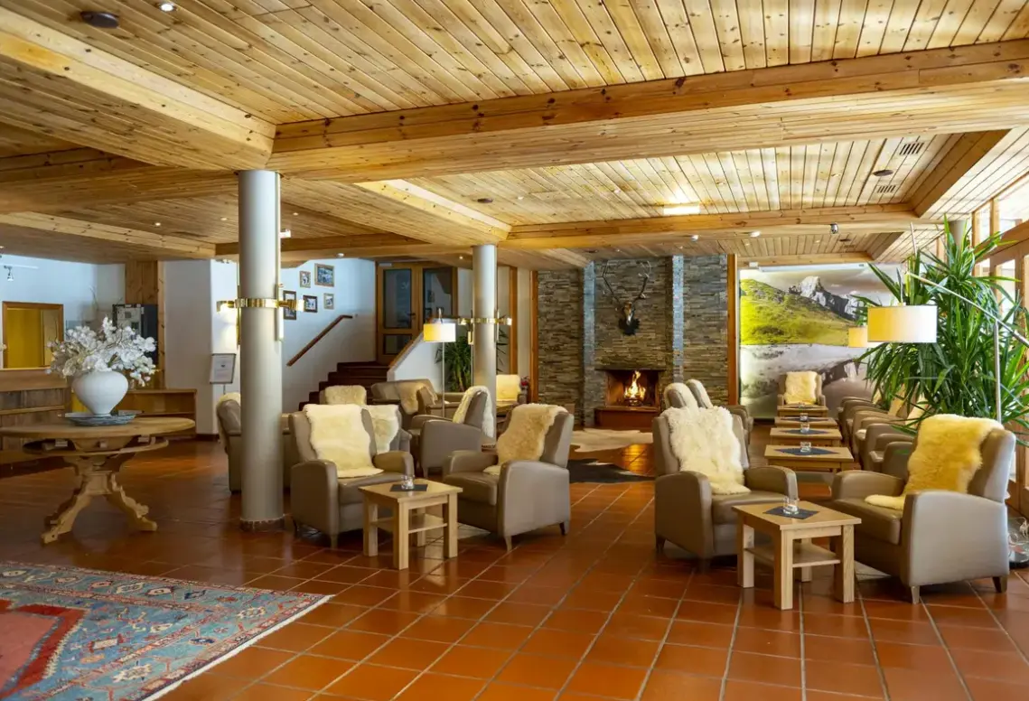 Lobby hotelu Das Gastein