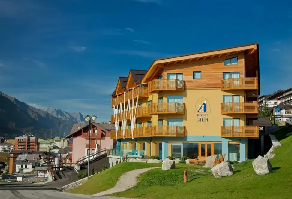 Obiekt hotelu Delle Alpi