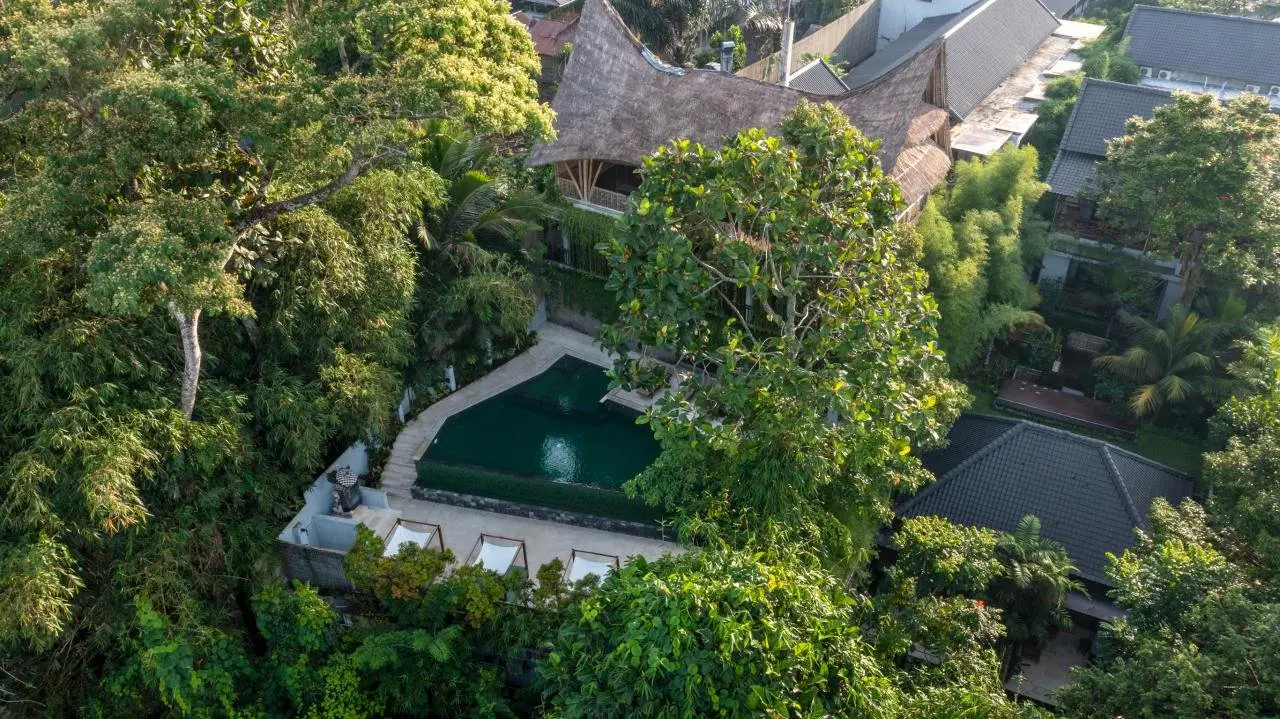 Basen w hotelu Dinara Ubud