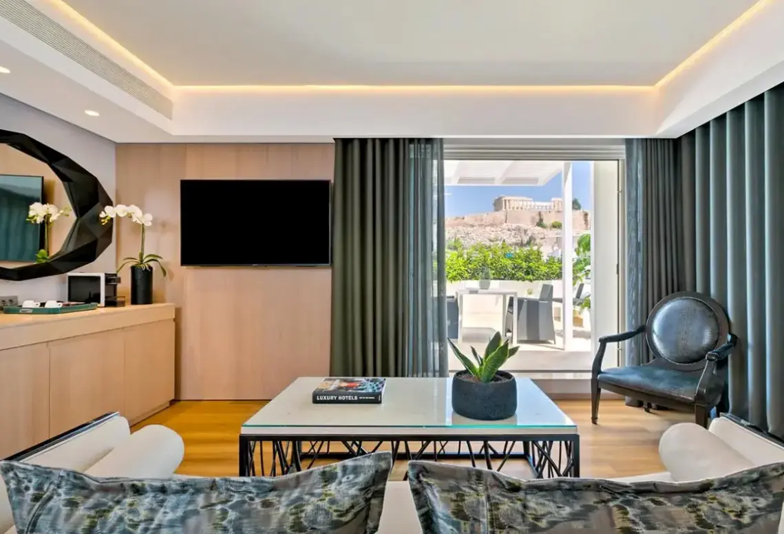 Pokój w hotelu Divani Palace Acropolis