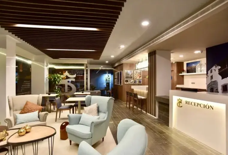 Lobby hotelu Dona Luisa