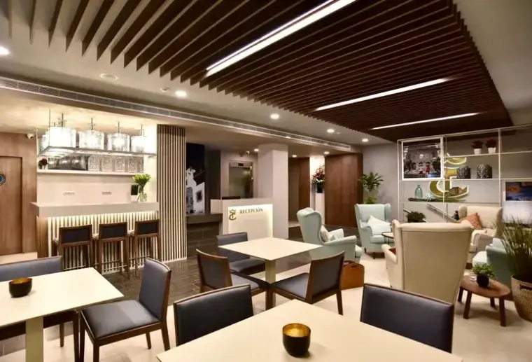 Lobby hotelu Dona Luisa