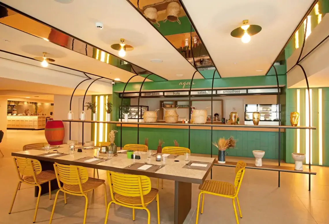 Restauracja i jedzenie w hotelu Dreams Calvia Resort (ex. Alua Calvia Dreams)