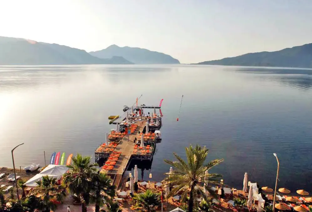 Plaża przy hotelu Elegance (Marmaris)