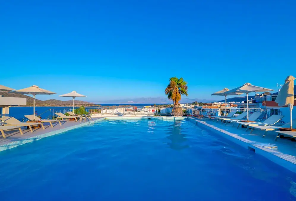 Basen w hotelu Elounda Akti Olous