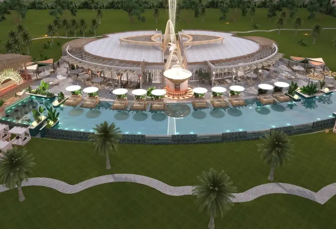 Basen w hotelu Ethno Belek