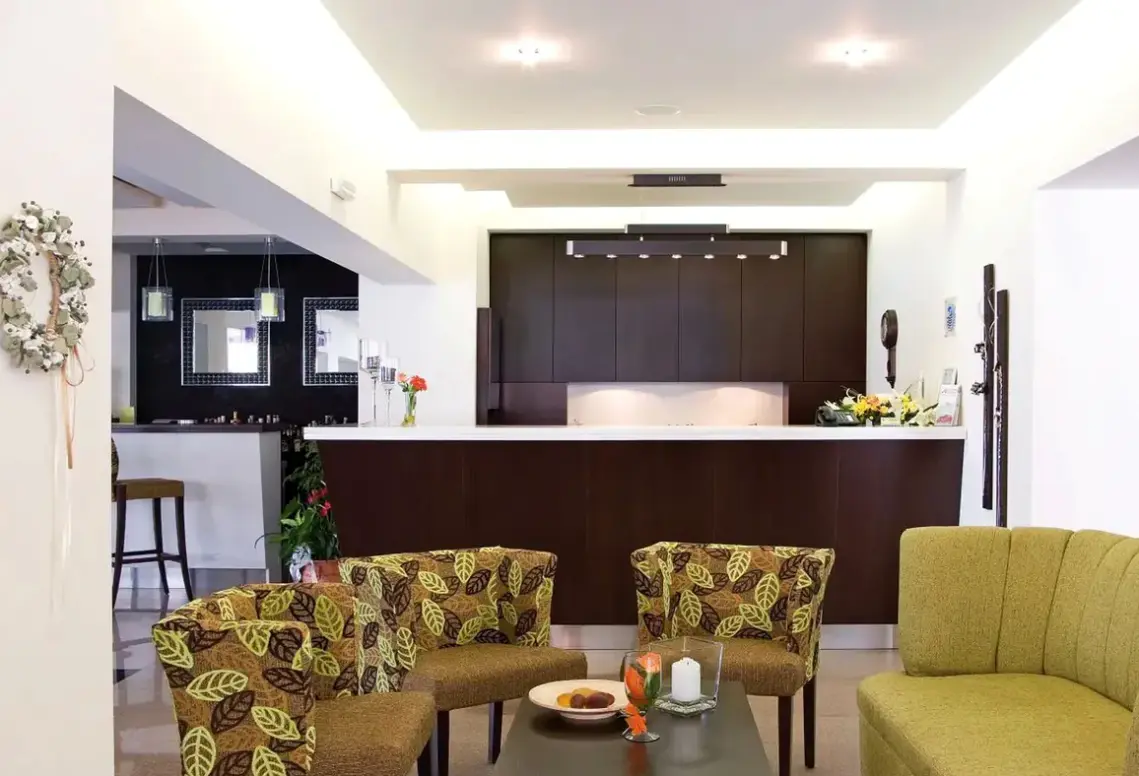 Lobby hotelu Europe (Paralia)