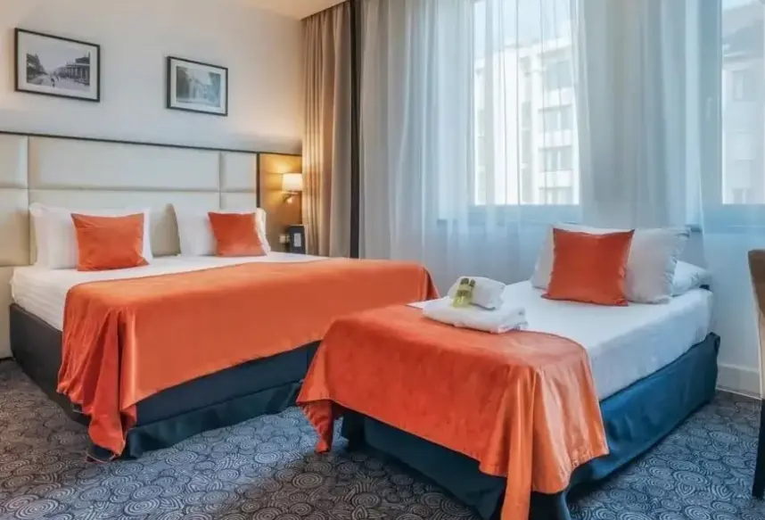 Pokój w hotelu Eurostars Danube Budapest