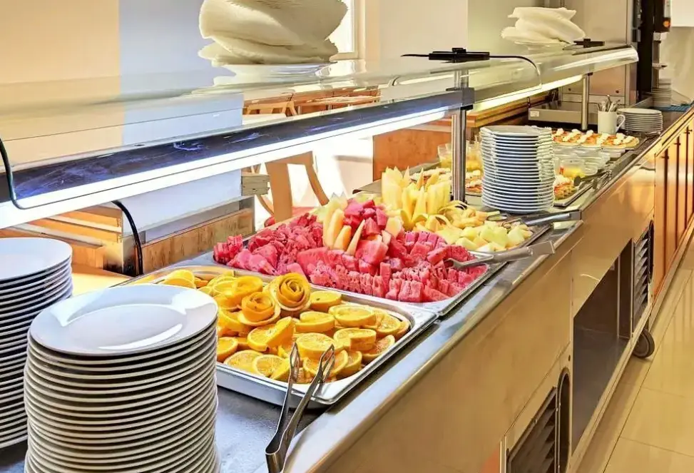 Restauracja i jedzenie w hotelu Fenix (Sunny Beach)