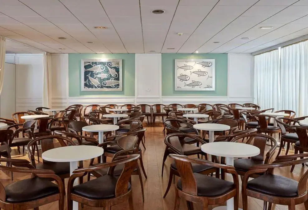 Restauracja i jedzenie w hotelu Gran Hotel Flamingo (Lloret de Mar)