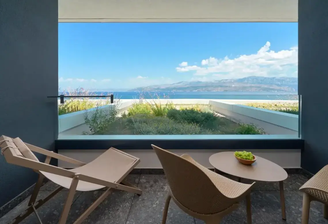 Widok z hotelu Grand View (Brač)