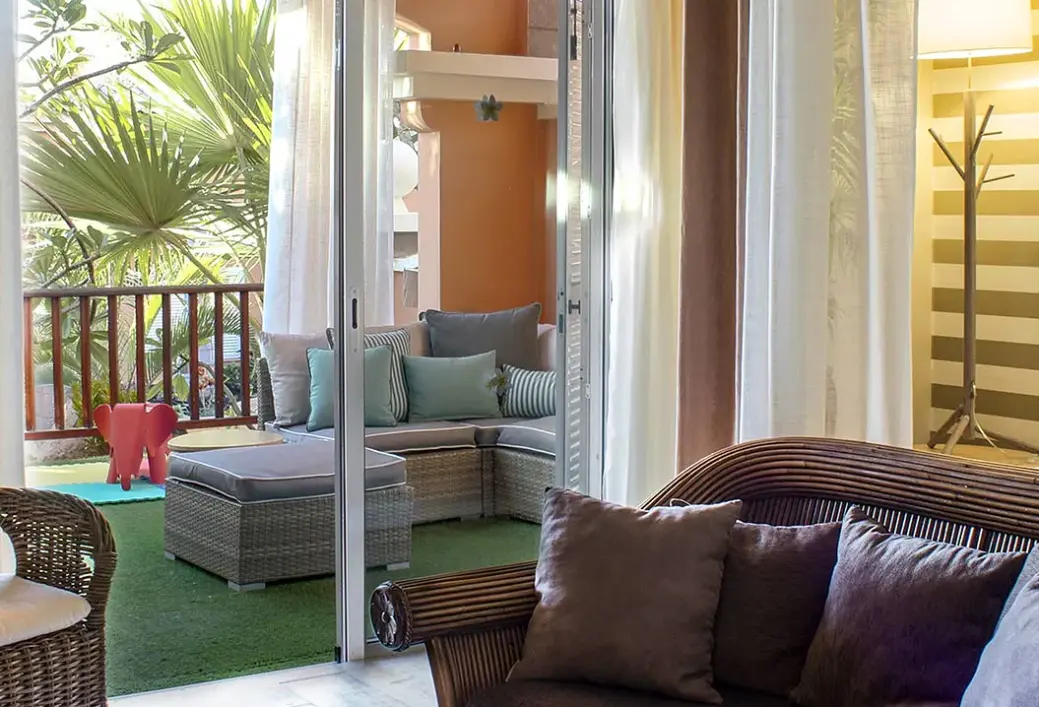 Widok z hotelu Green Garden Resort & Suites