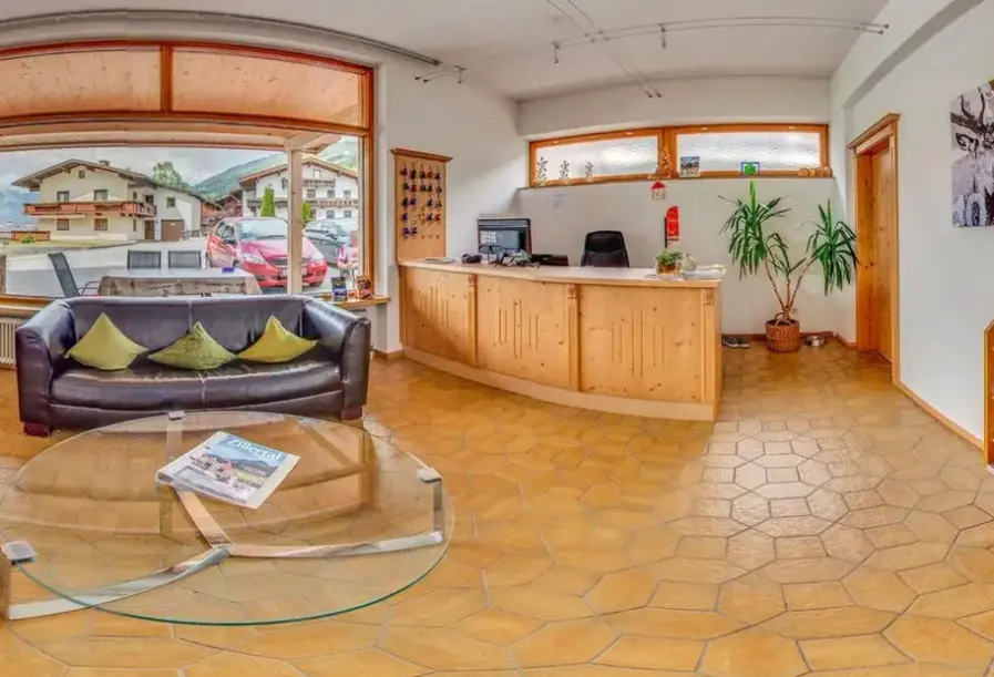 Lobby hotelu Hamberg Gasthof