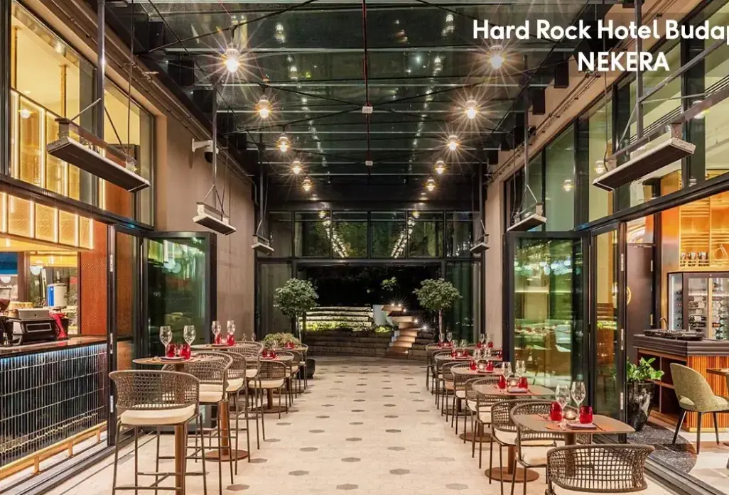 Restauracja i jedzenie w hotelu Hard Rock Budapest