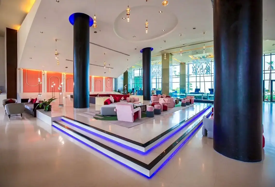 Lobby hotelu Hard Rock Pattaya