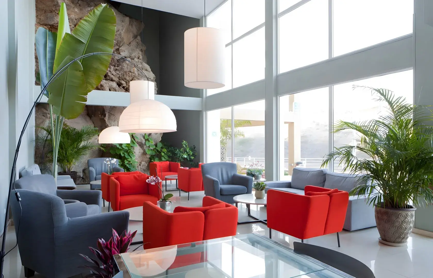 Lobby hotelu Hotel Altamadores