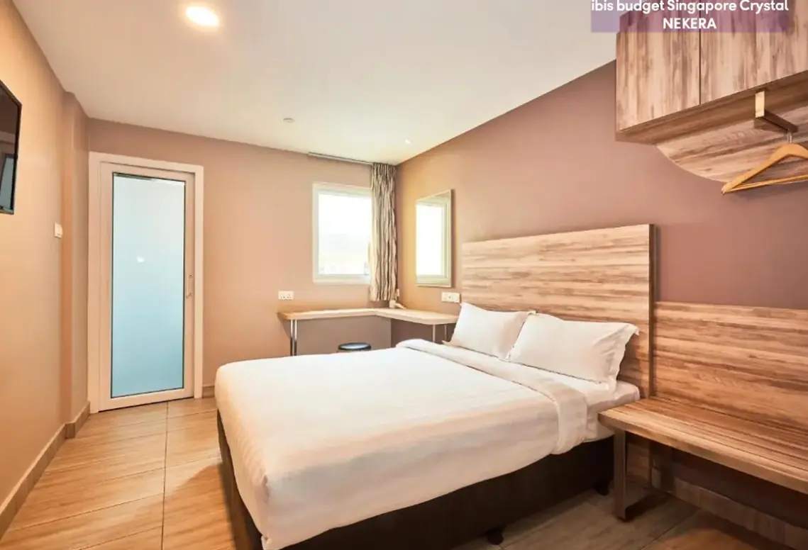 Pokój w hotelu ibis budget Singapore Crystal