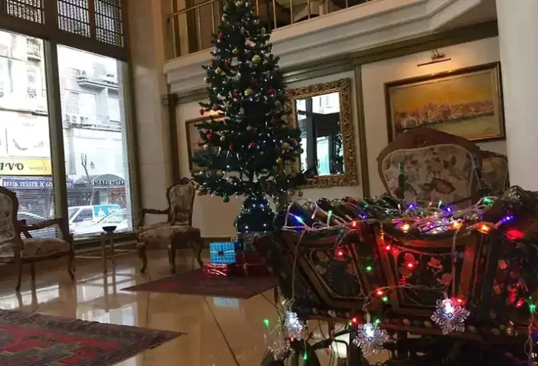 Lobby hotelu Istanbul Royal