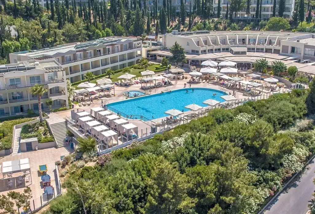 Basen w hotelu Kipriotis Aqualand