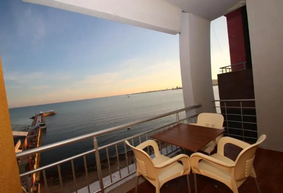 Widok z hotelu Klebrido