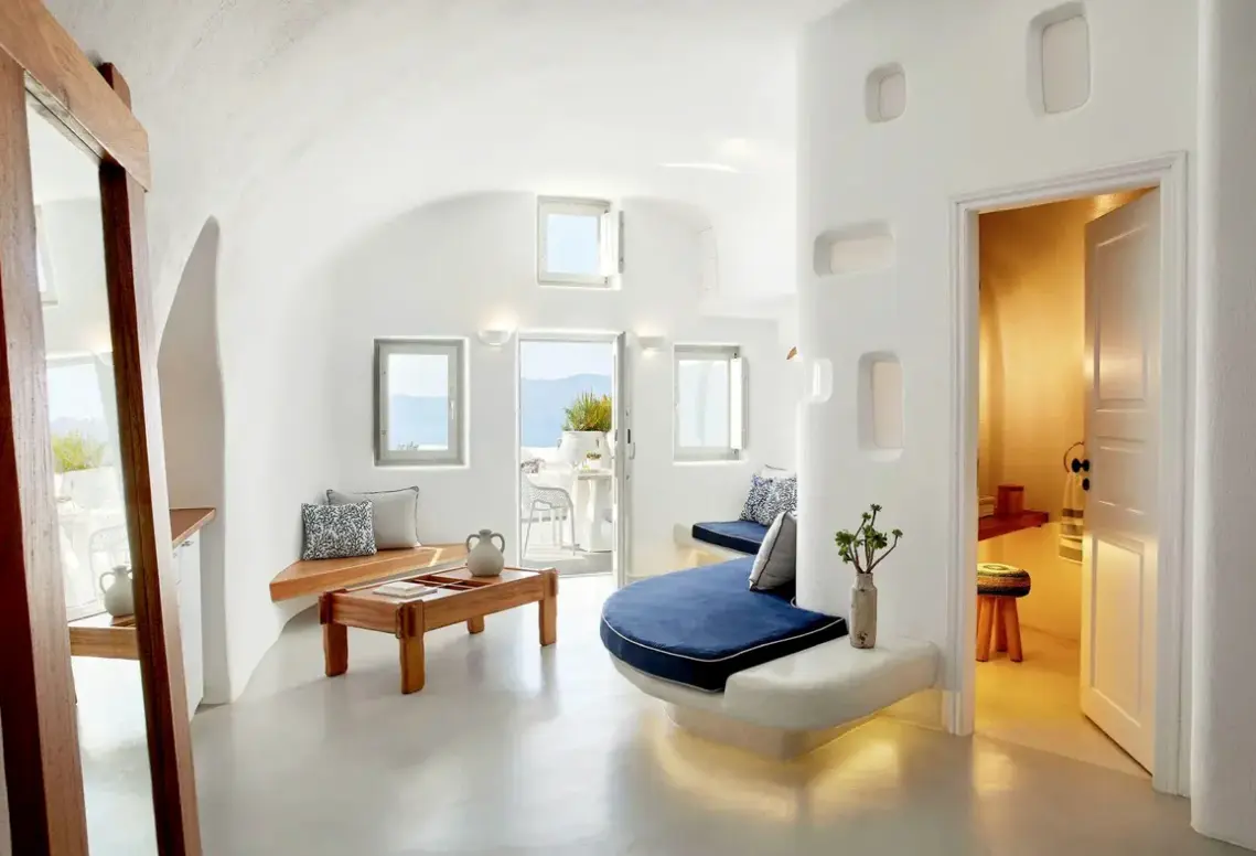 Pokój w hotelu La Perla Villas and Suites