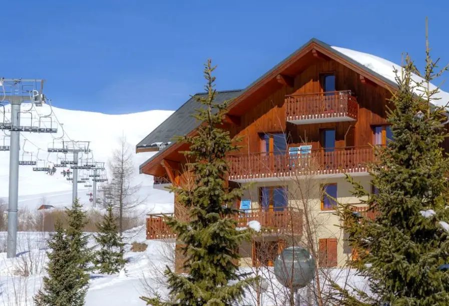 Obiekt hotelu Les Chalets Goelia