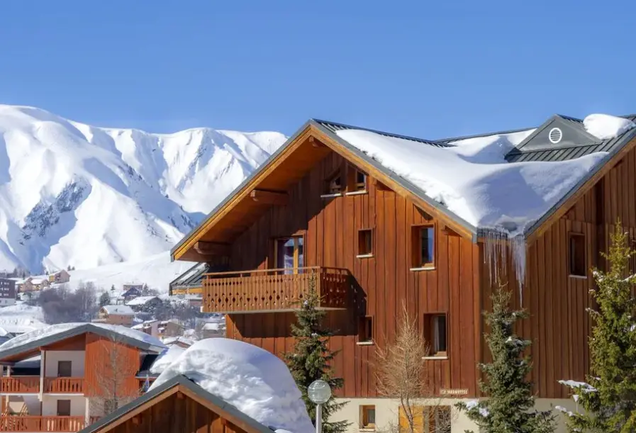 Obiekt hotelu Les Chalets Goelia