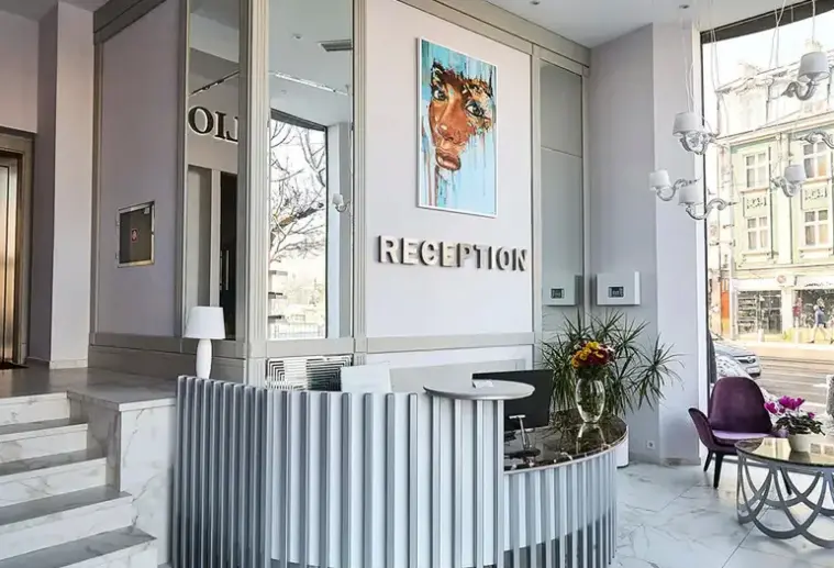 Lobby hotelu Lion Sofia