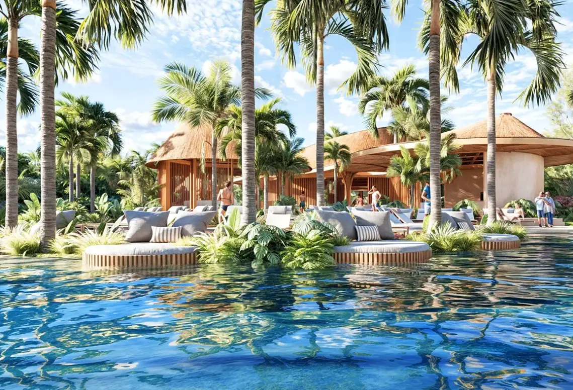 Basen w hotelu Lopesan Caoba Lagoon Resort, Spa & Casino (Playa Bavaro)