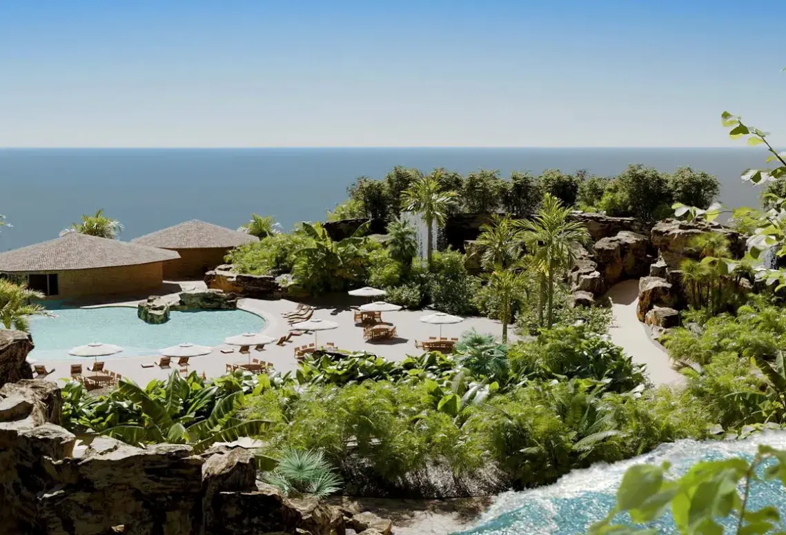 Basen w hotelu Lopesan Caoba Lagoon Resort, Spa & Casino (Playa Bavaro)