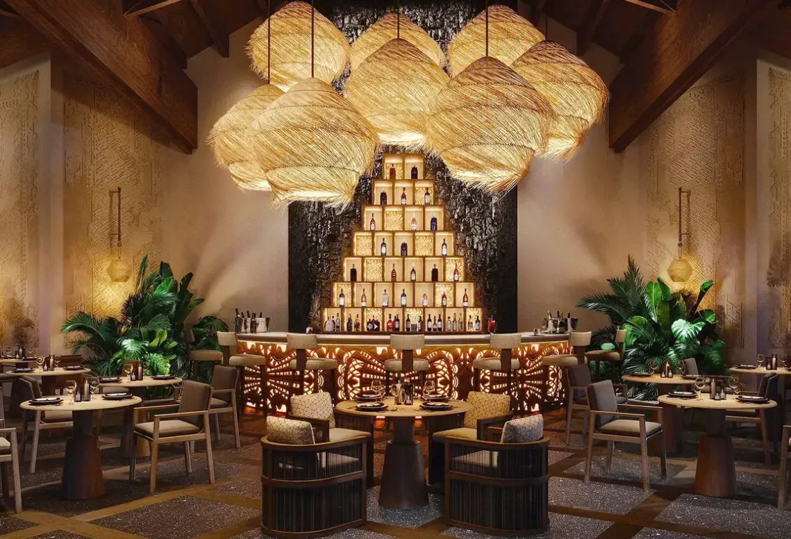 Lobby hotelu Lopesan Caoba Lagoon Resort, Spa & Casino (Playa Bavaro)